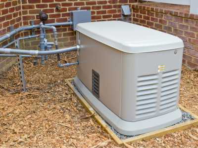 An emergency or standby generator